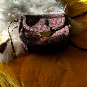 Gill Crossbody snakeskin bag